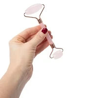 Rose Quartz Facial Massage Roller