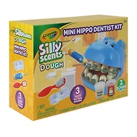 Crayola Silly Scents Dough Mini Hippo Dentist Kit Set