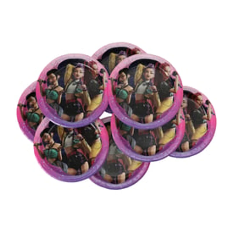 KPop Demon Hunters Party Plates 8-Pack