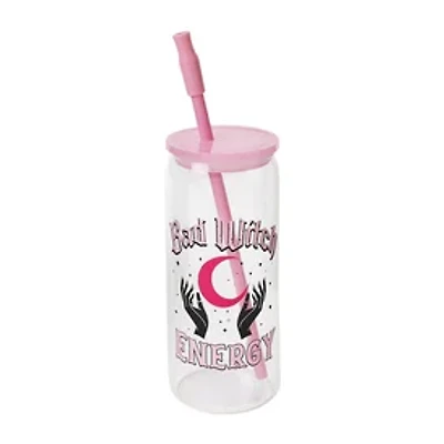 Halloween Themed Glass Tumbler