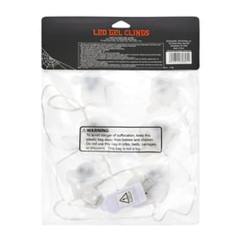 Light-Up Ghost LED Gel Clings