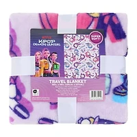 Netflix KPop Demon Hunters Travel Blanket 40inx50in