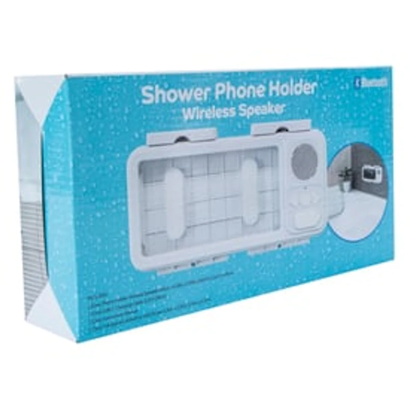 Shower Phone Holder Wireless Speaker