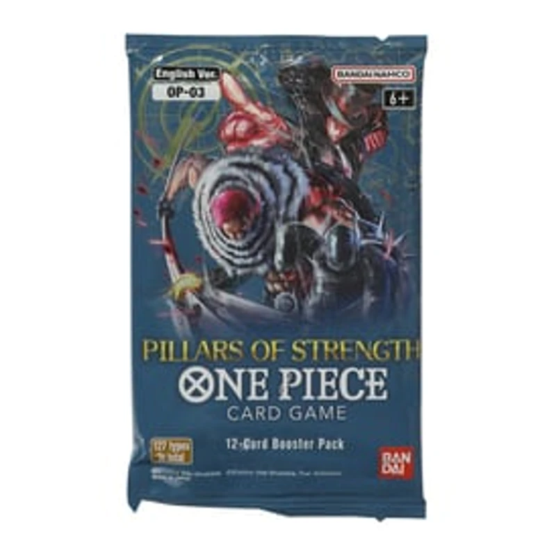 One Piece Pillars Of Strength Card Game Booster Pack 12-Count