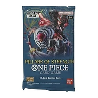 One Piece Pillars Of Strength Card Game Booster Pack 12-Count