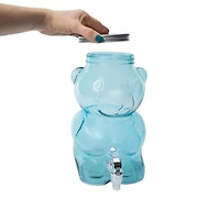 Glass Bear Water Dispenser