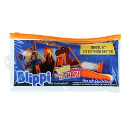 Blippi® Kid's Toothbrush Travel Kit