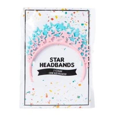 Star Tiara Headband 2-Pack
