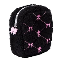 Travel Skull Bow Cosmetic Pouch