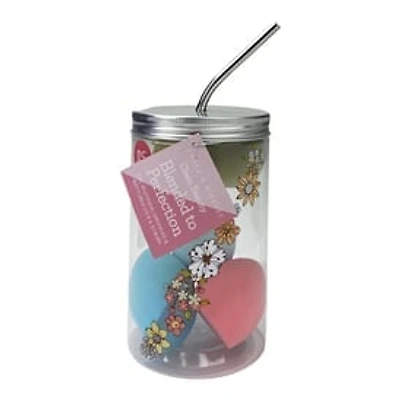 Smoke & Mirrors 5-Count Blending Sponges & Reusable Sipper Cup Set