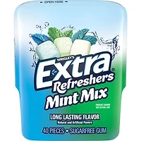 Extra® Refreshers Mint Mix Sugarfree Gum - 40 Pieces