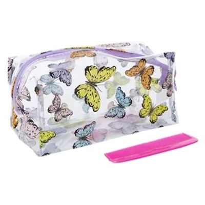 Clear Cosmetic Loaf Bag 4in x 8in