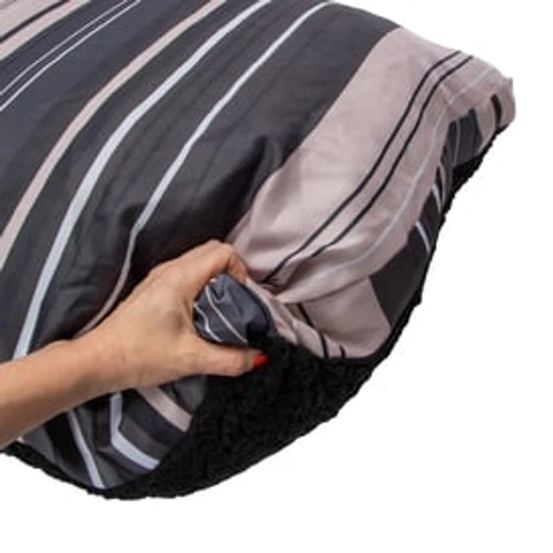 Striped Gusset Dog Bed