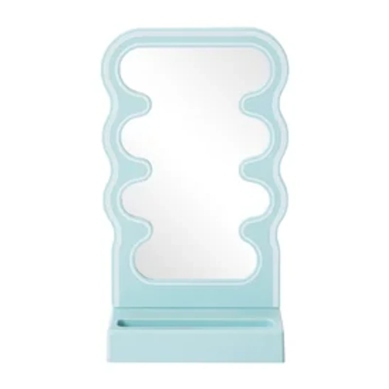 Wavy Phone Stand With Mirror
