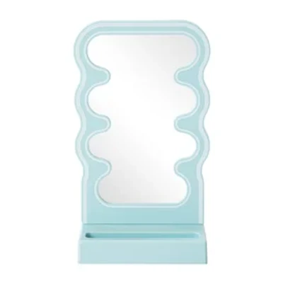 Wavy Phone Stand With Mirror