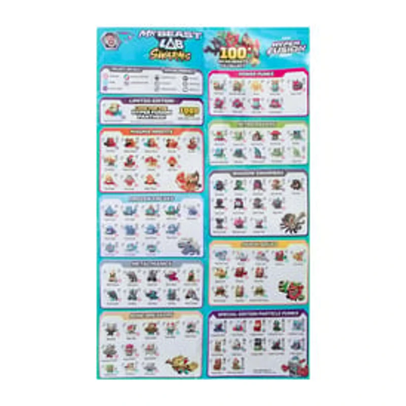 Mr Beast Lab™ Swarms Mystery Micro Beasts Test Tube Pack (Styles May Vary)