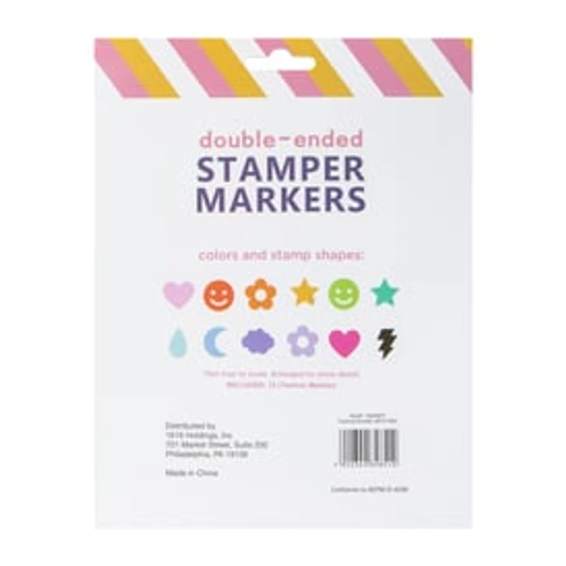 Double-Ended Stamper Markers 12-Count