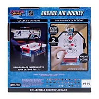 NHL Arcade Mania Mini Arcade Air Hockey Collectible Desktop Set