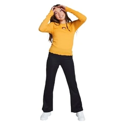 Juniors Kick Flare Pants - Black