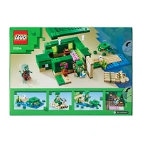 LEGO® Minecraft The Turtle Beach House Building Toy