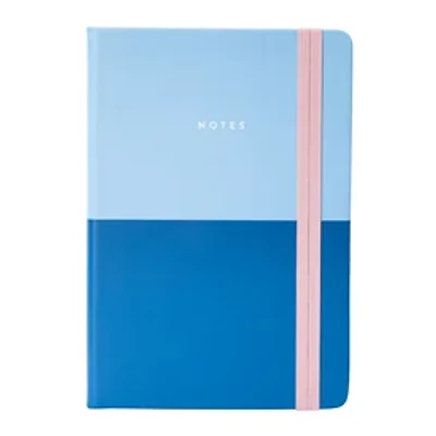 Color Block Journal With Elastic 6in x 8in
