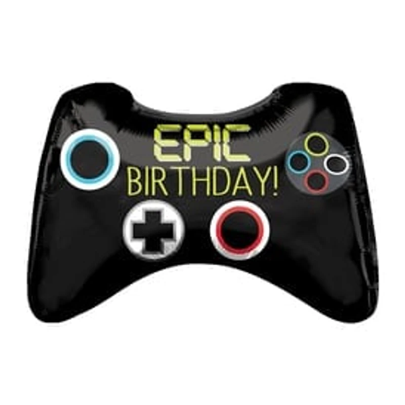 INFLATED Epic Birthday Controller Party Balloon