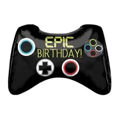 INFLATED Epic Birthday Controller Party Balloon