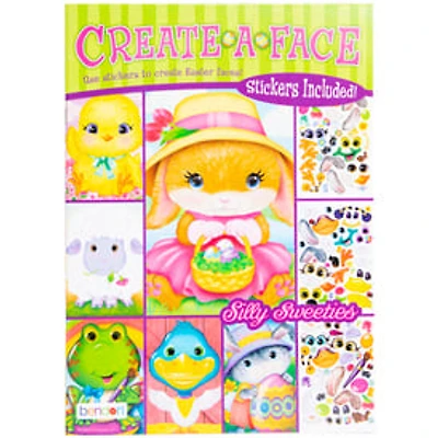Create-A-Face Easter Sticker Book