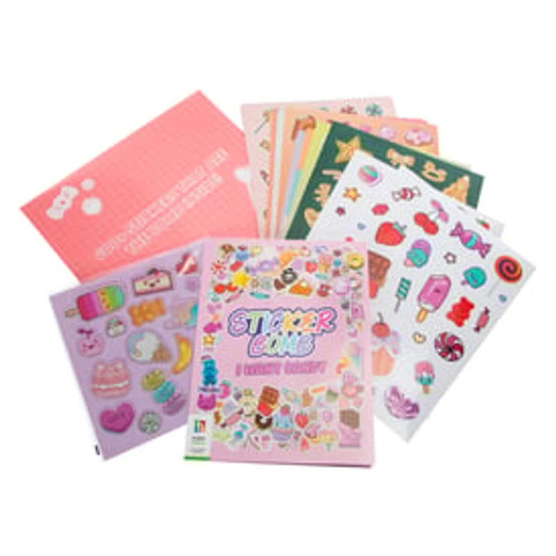 Kaleidoscope Sticker Bomb Book