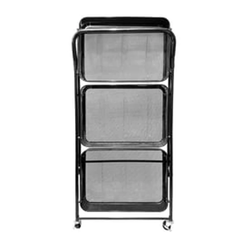 3-Tier Foldable Shelf Cart