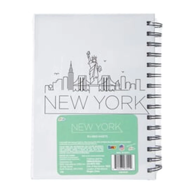 New York Spiral Bind Book