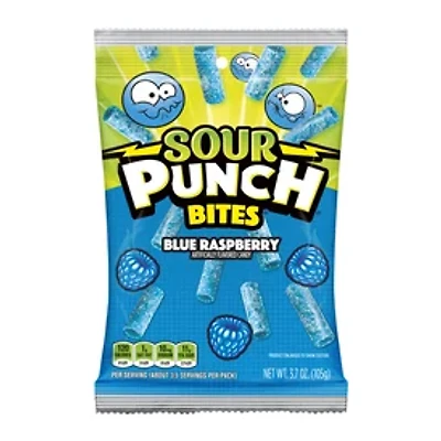 Sour Punch® Bites® Candy 3.7oz - Blue Raspberry