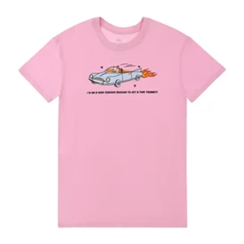 Cat On A Mission Graphic Tee
