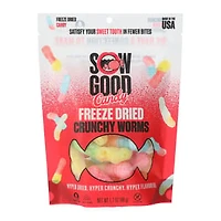 Sow Good™ Freeze Dried Crunchy Worms 1.7oz