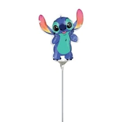 14in Disney Stitch Stick Balloon