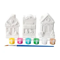 Christmas Paint Your Own 3 Holiday Shops Set