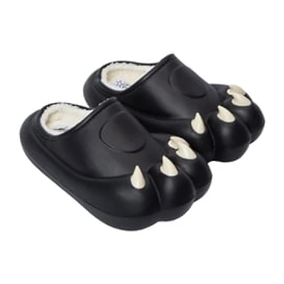 Love83 Girls Furry Claw Slippers