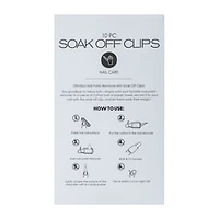 Soak Off Clips 10-Pieces