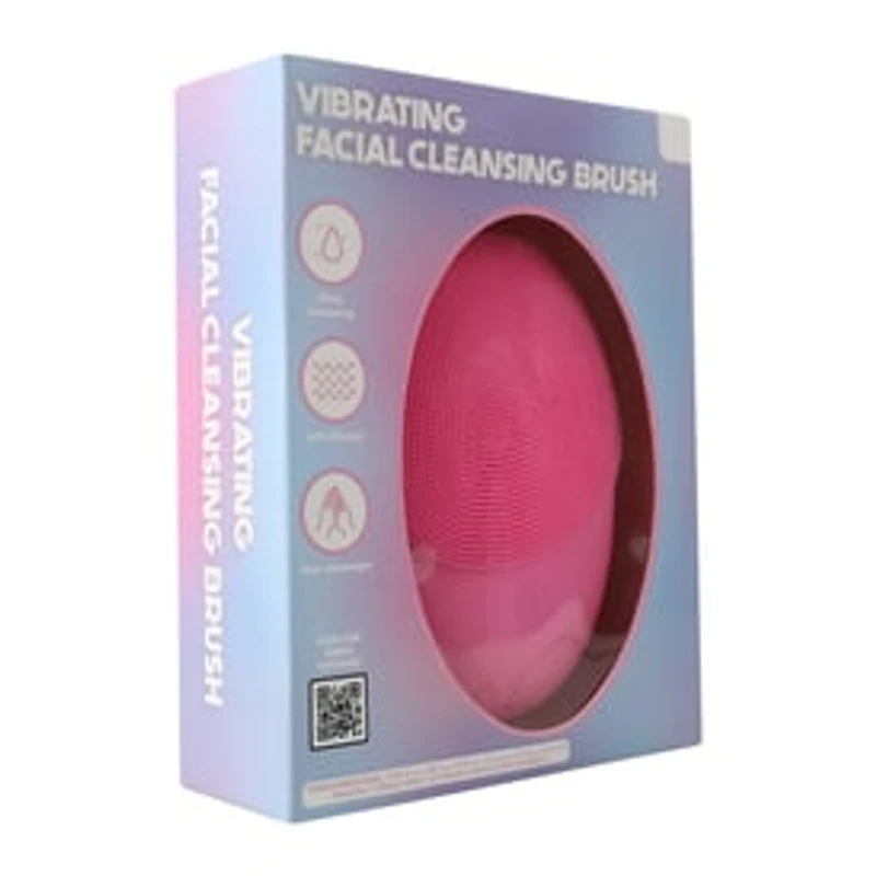 Silicone Vibrating Facial Cleansing Brush