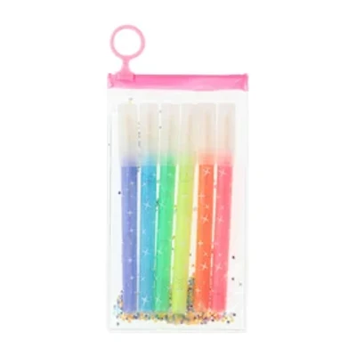 Glitter Highlighters 6-Pack