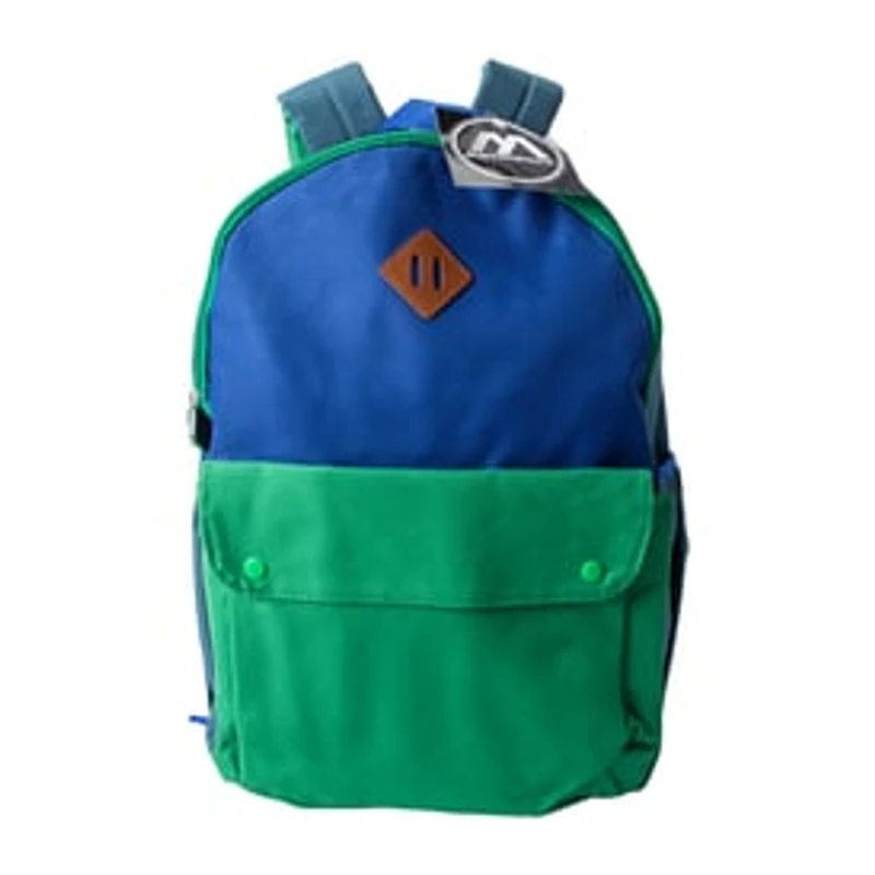 Two-Tone Snap Backpack