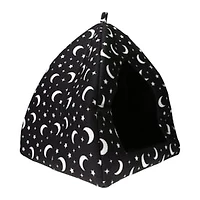 Halloween Moon & Stars Pet Hut 12in x 14in