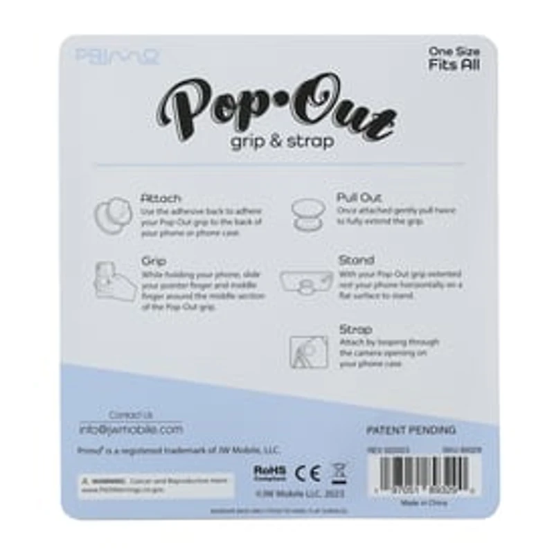 Pop-Out Phone Grip & Strap