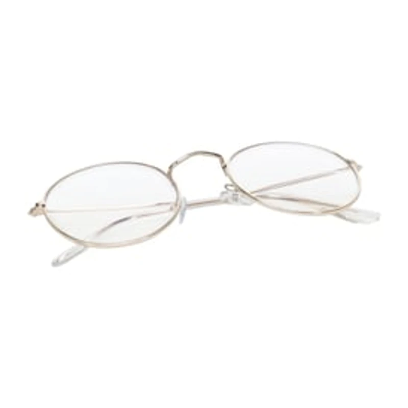 Juniors Round Metal Blue Light Glasses