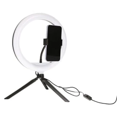 10-inch LED Color-Change Ring Light With Phone Mount & Remote