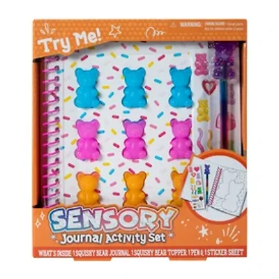 Sensory Squishy Bear Journal Activity Set