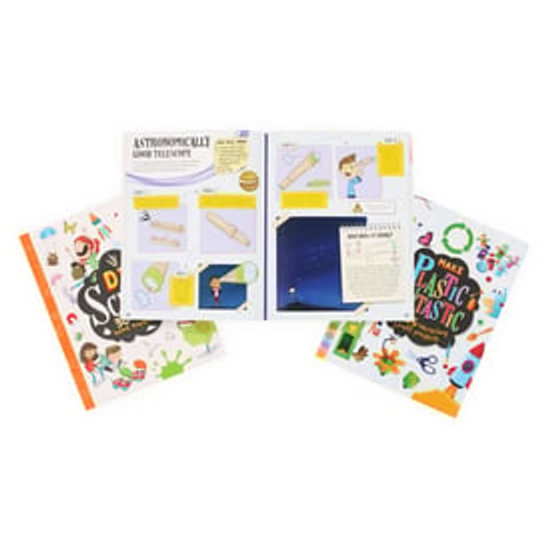 Stem Activities For Kids Book Set 3-Pack