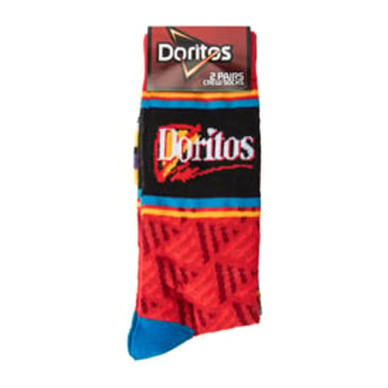 Young Mens Licensed Crew Length Socks 2-Pairs