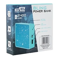 2400mAh Bling Power Bank