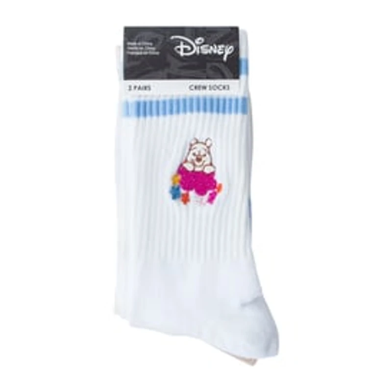 Juniors Disney Crew Socks 2-Pairs